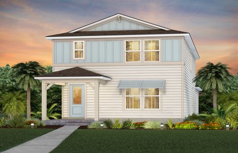 New construction Single-Family house Juniper, 292 Hawthorn Park, Wildlight, FL 32097 - photo