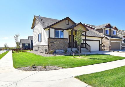 New construction Single-Family house The Kansas, Big Horn Parkway, Johnstown, CO 80534 - photo