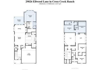 New construction Single-Family house 29826 Ellwood Lane, Fulshear, TX 77441 Lincoln Plan- photo