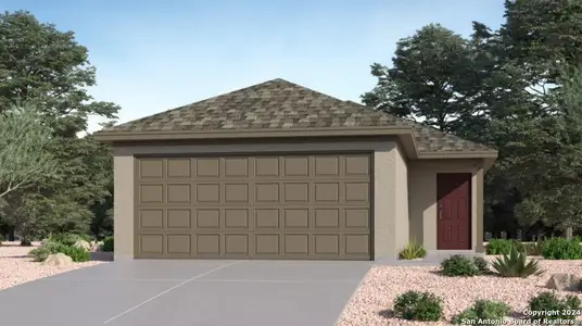 New construction Single-Family house 7221 Black Star, San Antonio, TX 78263 - photo 0