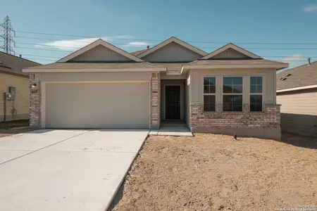 New construction Single-Family house 8435 Aloe Vera Trace, San Antonio, TX 78223 Freestone- photo 0