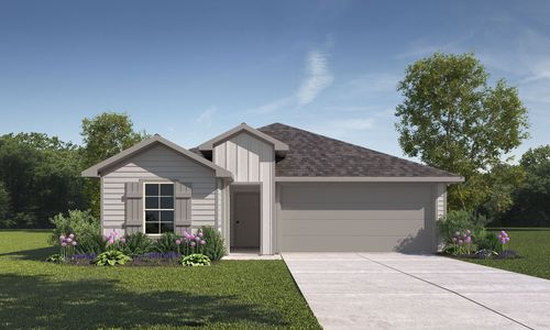 New construction Single-Family house 14517 Lily Plains Drive, Splendora, TX 77372 Plan X35E- photo 1 1