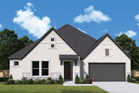 New construction Single-Family house The Getty, 1196 Wandering Brook Street, Magnolia, TX 77354 - photo