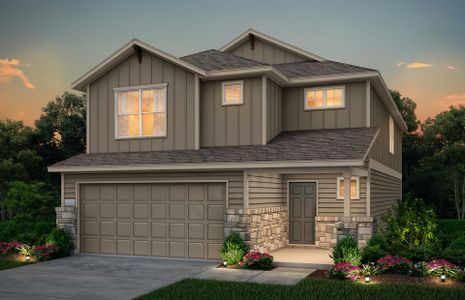 New construction Single-Family house 512 Benicia Cove, Liberty Hill, TX 78642 Modena- photo 0