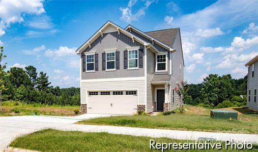 New construction Single-Family house 1238 Freeman View Drive, Albemarle, NC 28001 Lido- photo 0