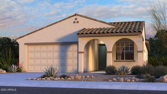 New construction Single-Family house 16807 W Desert Mirage Drive, Surprise, AZ 85388 Edmonton- photo 0