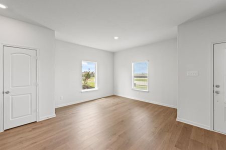 Dining room featuring light wood-style floors