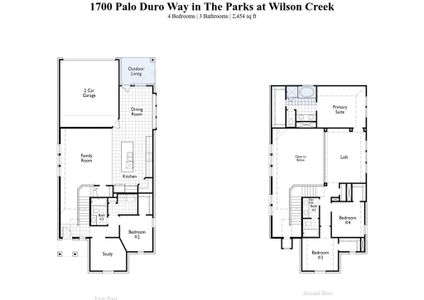 New construction Single-Family house 1700 Palo Duro Way, Celina, TX 75009 Belmont Plan- photo 1 1
