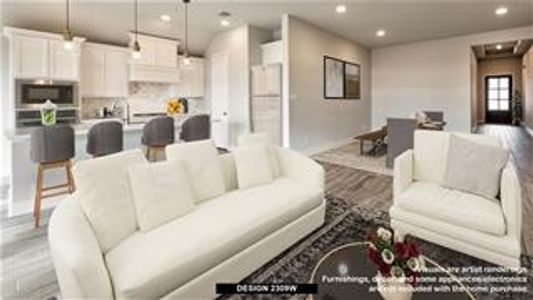 New construction Single-Family house 14210 Hallows Grv, San Antonio, TX 78254 Design 2309W- photo