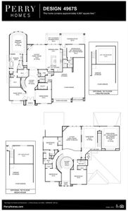New construction Single-Family house 10907 White Mangrove Drive, Cypress, TX 77433 Design 4967S- photo 1 1