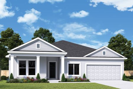 New construction Single-Family house 8924 Windlass Cove, Parrish, FL 34219 The Highlandale- photo 0