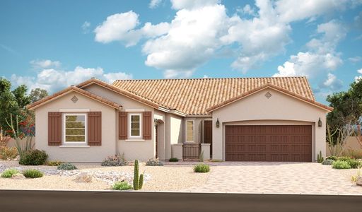 New construction Single-Family house 21731 E Bonanza Way, Queen Creek, AZ 85142 Dominic- photo 0
