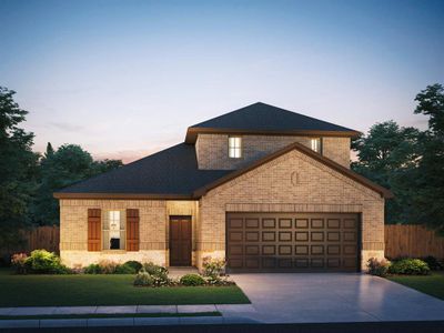 New construction Single-Family house 1555 King Ranch Road, Conroe, TX 77301 The Pioneer (L470)- photo 0