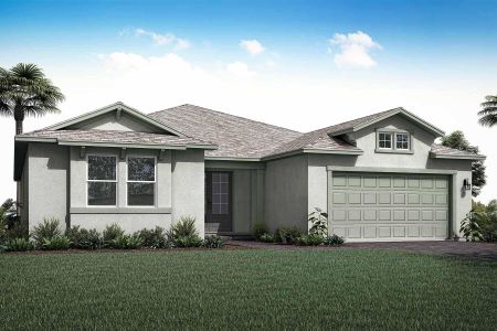 New construction Single-Family house 10276 Sw Phineas Lane, Port St. Lucie, FL 34987 - photo 0