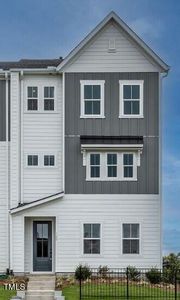 New construction Townhouse house 805 Lilyquist Way, Wake Forest, NC 27587 Ryder- photo 0