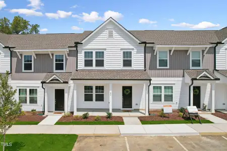 New construction Townhouse house 120 Camel Crazies Place, Unit 44, Lillington, NC 27546 - photo 0