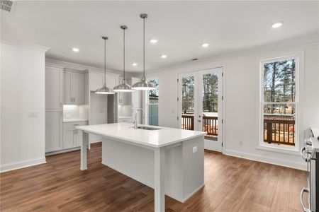 New construction Townhouse house 3156 Moor View Road, Duluth, GA 30096 Autry- photo 0
