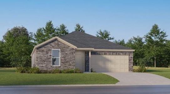 New construction Single-Family house 10301 Pelican Hill Lane, Cleveland, TX 77327 Joplin- photo 0