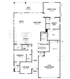 New construction Single-Family house 34358 N. Timberlake Manor, San Tan Valley, AZ 85142 - photo 5 5