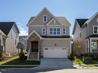 New construction Single-Family house 1719 Grassy Falls Lane, Wendell, NC 27591 Meadowmont - Tudor- photo 0