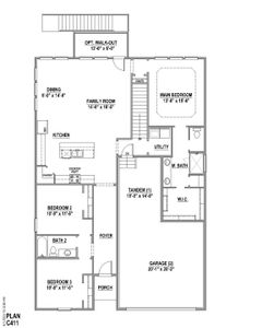 Plan C411 1st Floor