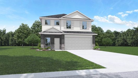 New construction Single-Family house 24303 Cayman Heights Lane, Spring, TX 77373 Plan X30M (Express)- photo 0