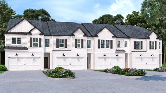 New construction Townhouse house 998 King Iron Drive, Lawrenceville, GA 30045 - photo 0