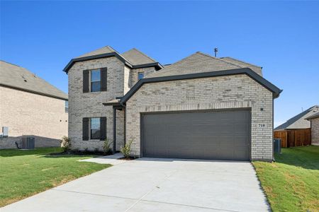 New construction Single-Family house 710 Tinsley Meadows Drive, Van Alstyne, TX 75495 Heathbrook F- photo 2 2