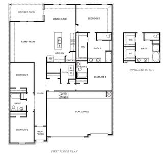 New construction Single-Family house 31502 Corsham Cove Ct, Fulshear, TX 77441 Courtland-Plan 2297- photo 2 2