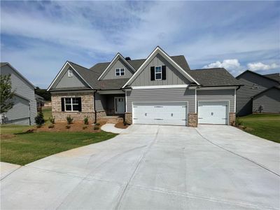 New construction Single-Family house 120 Cherokee Rose Lane, Hoschton, GA 30548 The Winston- photo 0