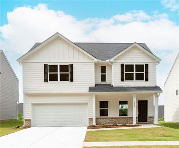 New construction Single-Family house 6601 Beaver Creek Trail, Atlanta, GA 30349 - photo 0