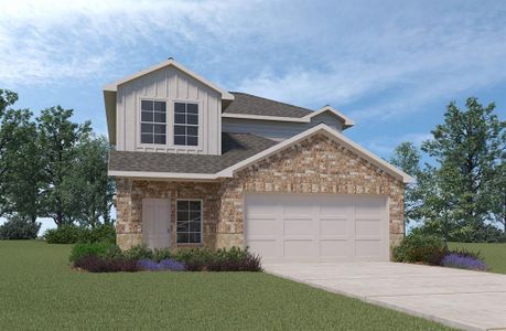 New construction Single-Family house 1143 Tempranillo Way, Houston, TX 77090 Plan X30J- photo 0 0