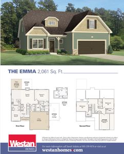 New construction Single-Family house Emma, Edgefield Street, Clayton, NC 27520 - photo