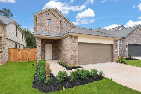 New construction Single-Family house 9364 Hard Rock Road, Conroe, TX 77303 The Savannah- photo 0