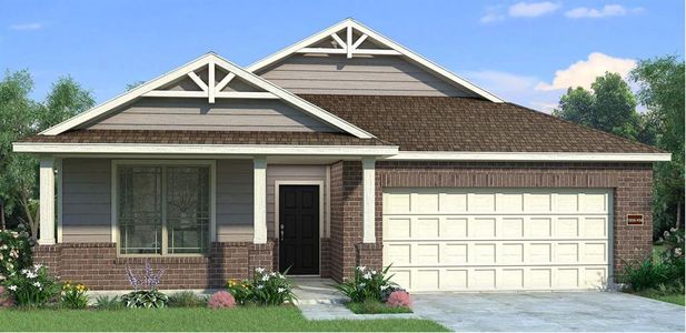 New construction Single-Family house 8319 Threadfin Way, Fulshear, TX 77441 Emory KM- photo 0 0