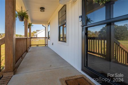 Large front porch