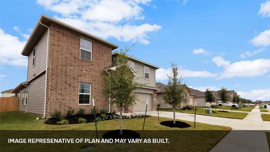 New construction Single-Family house 13708 Dismuke Drive, Manor, TX 78653 The Quincy- photo