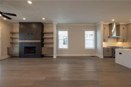 New construction Townhouse house 235 Briscoe Way, Unit 7, Alpharetta, GA 30009 The Chaucer- photo 4 4