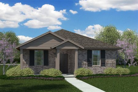 New construction Single-Family house 6717 Windfall Drive, Fort Worth, TX 76135 LAUREL- photo 0