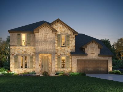 New construction Single-Family house The Ashton (5229), 4931 Great Oaks Drive, Pearland, TX 77584 - photo