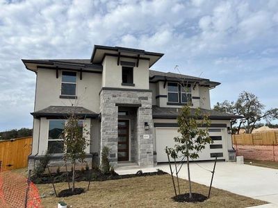 New construction Single-Family house 1212 Ridge Runner Dr, Georgetown, TX 78628 Rosewood- photo 1 1