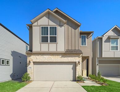 New construction Single-Family house 8508 Morning Melody Drive, Houston, TX 77063 - photo 0