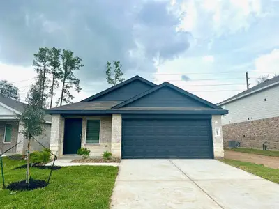 New construction Single-Family house 5902 Hampton Valley Drive, Spring, TX 77373 - photo 0