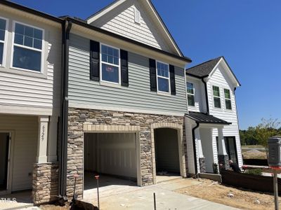 New construction Townhouse house 6331 Granite Quarry Drive, Raleigh, NC 27610 Litchfield- photo 1 1