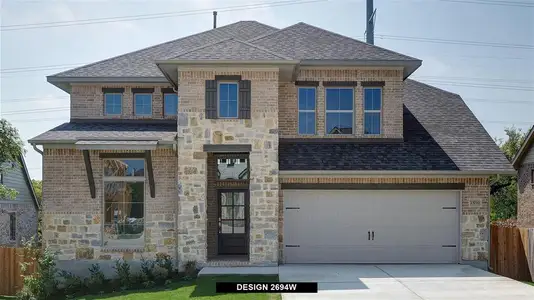 New construction Single-Family house 5319 Violet Ridge Drive, Richmond, TX 77469 Design 2694W- photo 1 1