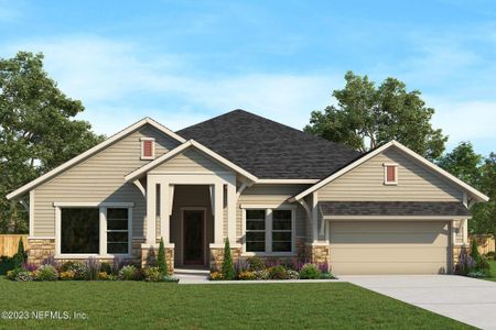 New construction Single-Family house 53 Sparrow Point, Saint Augustine, FL 32092 The Mayport- photo 0