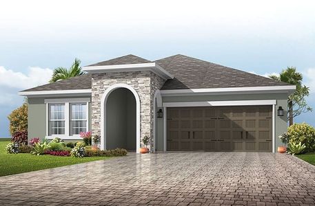 New construction Single-Family house 5412 Silver Sun Drive, Apollo Beach, FL 33572 - photo 0
