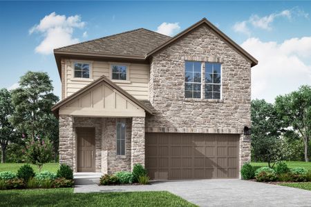 New construction Single-Family house Valencia, 1385 North Roger Hanks Parkway, Dripping Springs, TX 78620 - photo