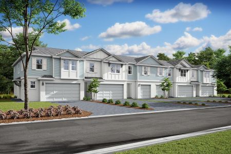 New construction Townhouse house 222 Preserve Trail S, Stuart, FL 34994 - photo 0