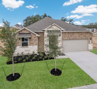 New construction Single-Family house 1867 Front Porch Avenue, New Braunfels, TX 78132 Cameron- photo 0